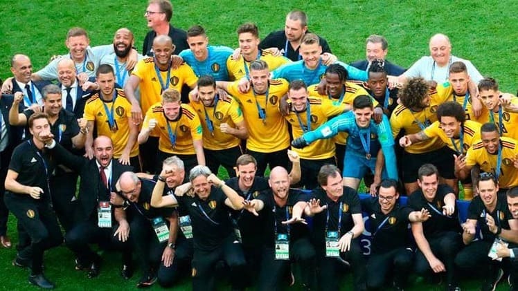 bélgica tercer puesto