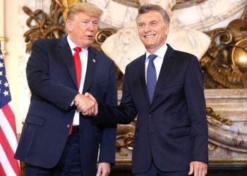 Macri y Trump en Casa Rosada