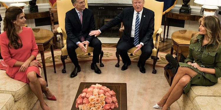Macri junto a Trump