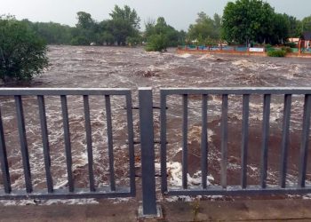 Inundación en Mina Clavero