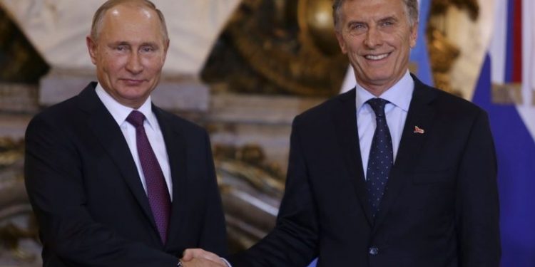Macri junto a Putin