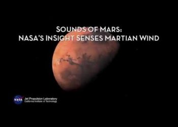 Por primera vez en la historia, se oyó el sonido del viento en Marte