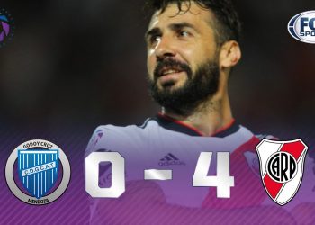 Resumen: River goleó a Godoy Cruz en Mendoza