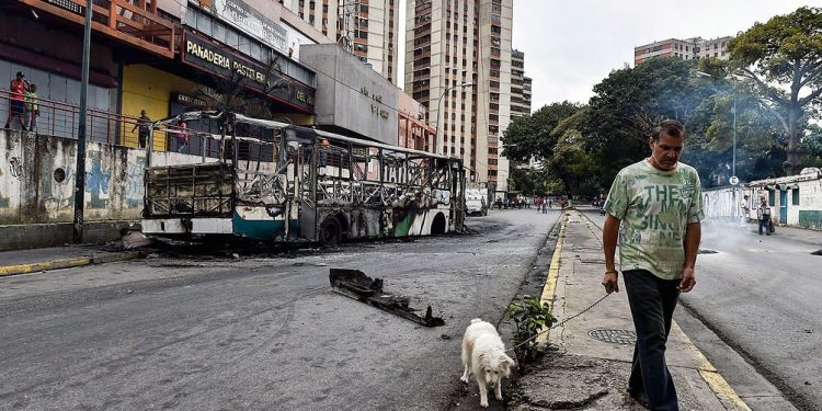 Disturbios en Venezuela