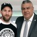 Messi y Claudio “Chiqui” Tapia