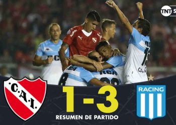 Racing venció a Independiente