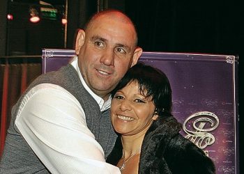 Fabio “La Mole" Moli junto a Marta Galiano