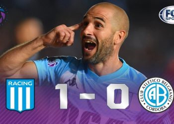 Racing venció por 1-0 a Belgrano