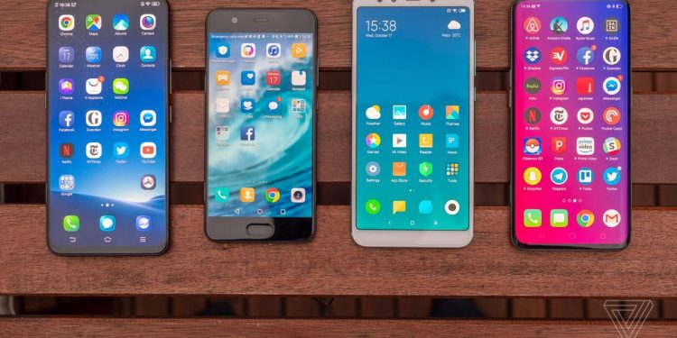 Teléfonos con android