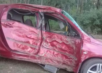 Accidente camino de la vida en Río Segundo