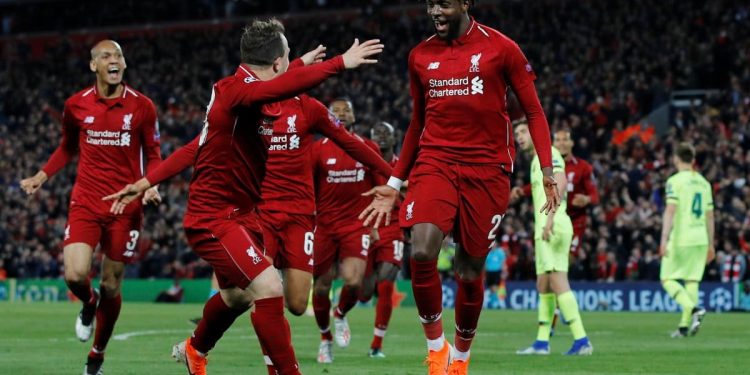 Liverpool goleó 4 a 0 al Barcelona