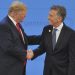 Trump junto a Mauricio Macri