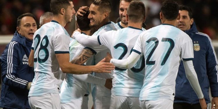 Argentina goleó a Nicaragua en San Juan