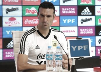 Scaloni conferencia de prensa