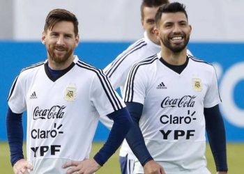 Messi y "Kun" Agüero