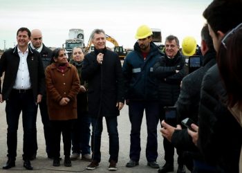 Mauricio Macri en Arroyito