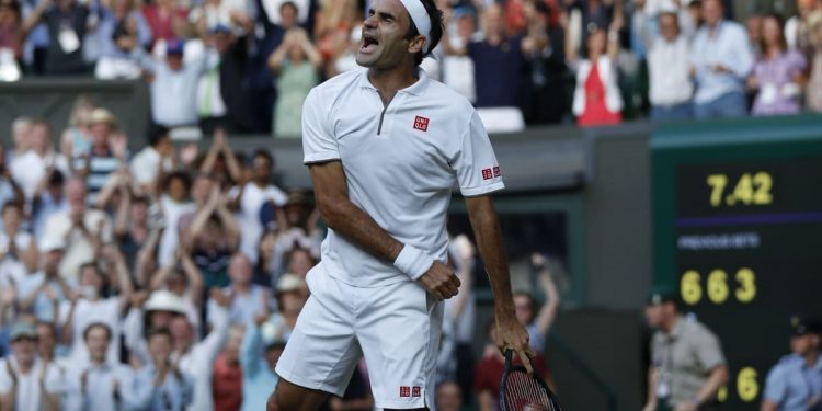 Federer venció a Nadal