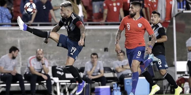 Argentina empató con Chile
