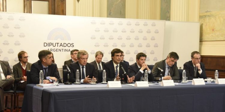 Hernán Lacunza en diputados