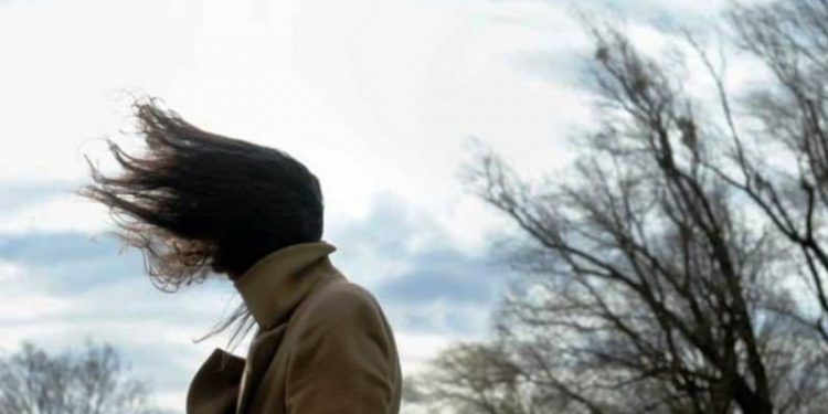 Alerta por vientos intensos