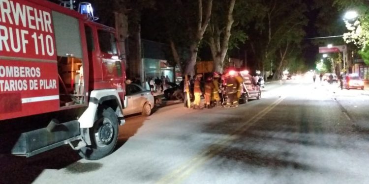Accidente en Pilar sobre ruta 9