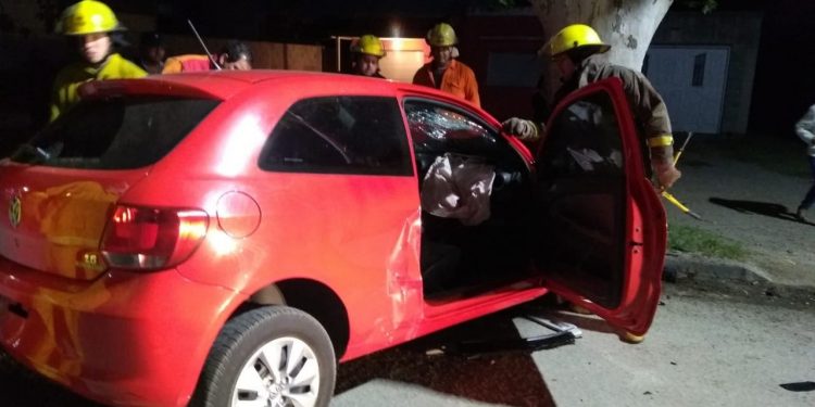 Pilar: accidente sobre ruta 9