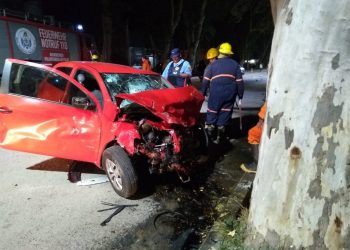 Pilar: accidente sobre ruta 9