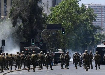 protestas que se registran en todo Chile