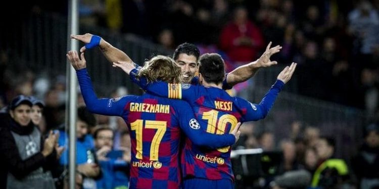 Messi, Suárez y Griezmann