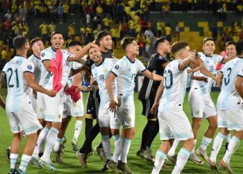 sub 23 de Argentina campeón del Preolímpico de Colombia